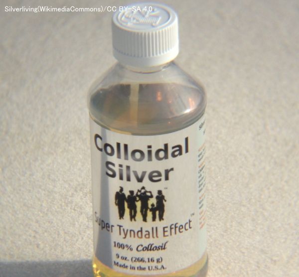 犬猫向け歯磨き粉に含まれている成分「コロイド銀」（）コロイダルシルバー
