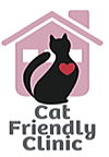 「国際猫医療協会」（ISFM）が認定しているキャットフレンドリークリニックのロゴ