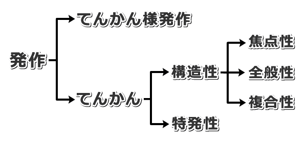 発作の分類体系～てんかん様発作とてんかんの違い