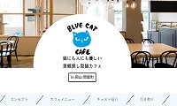 ブルーキャットカフェ・ホームページ