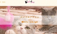 猫カフェスマイルアゲイン・ホームページ