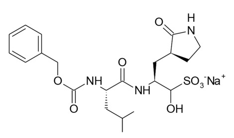 3CLpro阻害薬「GC376」の化学構造
