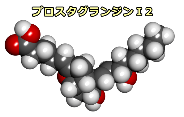 プロスタグランジンI2（プロスタサイクリン）の分子構造