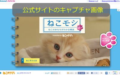 ねこモシ専用サイト