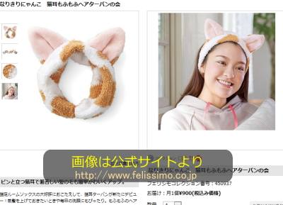 なりきりにゃんこ 猫耳もふもふヘアターバンの会